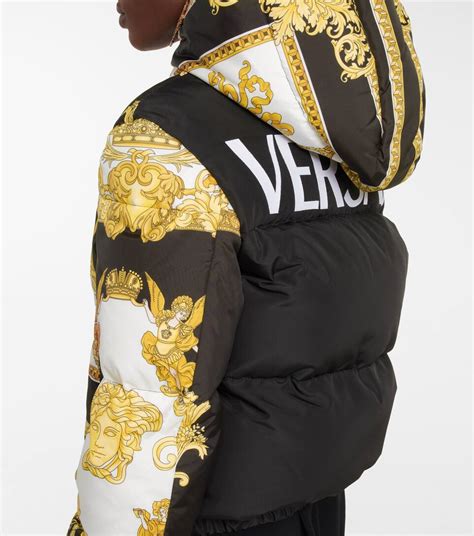 versace puff jacket